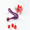 Handheld Olive Plastic Fruit Core Seed Remover - Purple - one size