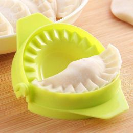 Make Dumplings Clip New Kitchen Tools DIY Jiaozi Maker Device Easy Dumpling Mould - Green