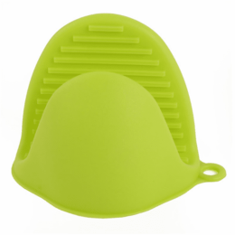 Thickened Food Grade Silicone Antiperm Set Dish Holder Kitchen Insulation Dish Holder Baking Oven - Nordic Green