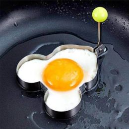 Stainless Steel Egg Mould Cooking Tools Bbq Kitchen Flower Shape Moulds Pancake Kitchen Tool - 1 pcs Mickey