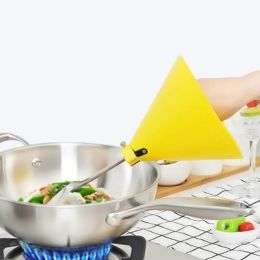 Kitchen Tools Household Appliances Kitchen Artifact Cooking Oil Splash And Scald Proof Shield - Yellow - Style 1