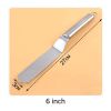 Cake Decorating Tools Stainless Steel Baking & Pastry Tools Portable Cream Spatula Cake Butter - White