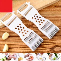 Household Kitchen Multifunctional Chopper Potato Slicer Radish Slicer Cucumber Slicer - White - one size