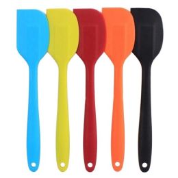 Cake Cream Butter Spatula Mixing Batter Scraper Brush Silicone Baking Tool - Cream Spatula