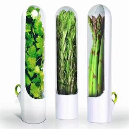 Fresh Herb Keeper, Vanilla Keep-fresh Cup Vegetable Preservation Bottl - white
