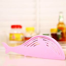 Whale Shape Handle Type Rice Washer Kitchen Water Filter - Pink - one size