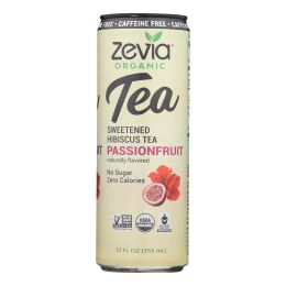 Zevia - Tea Hibscs Pssnfrt Cf - Case of 12 - 12 FZ - 2304475