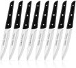 Steak Knife, Cookit 8Pcs Steak Knife Set Stainless Steel Serrated Steak Knife Dinner Knife for Home - steak knife