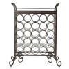 Silvano Wine Rack 5x5 with Removable Tray, Dark Bronze - 87523