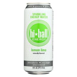 Hi Ball Energy Sparkling Energy Water - Lemon Lime - Case of 1 - 8/16 fl oz. - 2273555