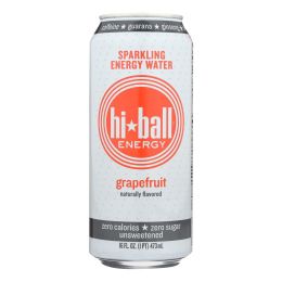 Hi Ball Energy Sparkling Energy Water - Grapefruit - Case of 1 - 8/16 fl oz. - 2273548