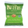 Kettle Brand Potato Chips - Jalapeno - Hot - 1.5 oz - case of 24 - 1114735
