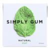 Simply Gum All Natural Gum - Mint - Case of 12 - 15 Count - 1767664