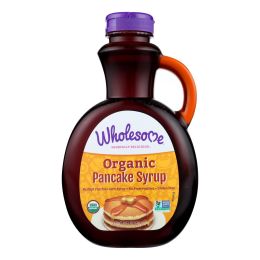 Wholesome Sweeteners Pancake Syrup - Organic - Original - 20 oz - case of 6 - 1552355