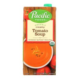 Pacific Natural Foods Tomato Soup - Creamy - Case of 12 - 32 Fl oz. - 0902668