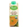 Pacific Natural Foods Free Range Chicken Broth - Low Sodium - Case of 6 - 8 Fl oz. - 0422584