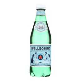 San Pellegrino Sparkling Mineral Water - Natural - Case of 24 - 0.5 Liter - 795898