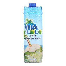 Vita Coco Coconut Water - Pure - Case of 12 - 1 Liter - 1159979