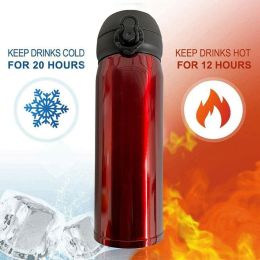 Stainless Steel Insulated Bottle Coffee Travel Mug Tea Cold Hot Drinks Car Cup - default