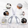 Commercial Home Kitchen Knife Sets 15 Piece With Block Chef Knives Hollow Handle Cutlery Set Etc - As pic show - Kitchen Surpplice