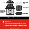 Crisp Multi-Cooker Air Fryer - black