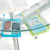 Refrigerator Pull out Bins - Hanging Retractable Fridge Shelf - Fridge Drawer - Storage Organizer Box - Blue