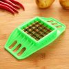 Stainless Steel Vegetable Potato Slicer Shredder Potato Slicer French Fries Tool Kitchen Accessories - Random Color