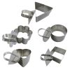 Stainless Steel Cake Cutter Bakeware Mini Fondant Mousse Mold Kitchen DIY Tool - Triangle
