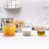 150/300/600ml Handle Water Milk Egg Scale Measuring Cup Mug Measurement Tool - Pink - 600ml