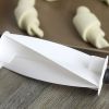 Multifunctional Irregular Rolling Pin Non-Stick Croissants DIY Dough Baking Tool - White