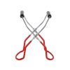 Canning Jar Lifter with Rubber Grips, Long Handle Canning Wide-Mouth Gripper Clamp Canned Clip for Kitchen Restaurant - Red