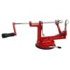 3 in 1 Apple Slinky Machine Peeler Corer Fruit Cutter Slicer Useful Kitchen Tool - Red