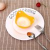 Silicone Egg Poacher Poaching Pods Cooker Boiler Egg Mold Bowl Rings Pancake Maker Tools - Blue - 1pc
