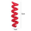 6Pcs Silicone Drink Markers Wine Glass Charms Markers Drink Markers for Champagne Flutes Cocktails - as the picture