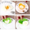 Silicone Egg Poacher Poaching Pods Cooker Boiler Egg Mold Bowl Rings Pancake Maker Tools - Blue - 1pc