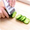 Household Kitchen Multifunctional Chopper Potato Slicer Radish Slicer Cucumber Slicer - White - one size