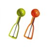 Cookie Dough Scooper Ice Cream Scooper Non-Stick Anti Freeze Quick Release Melon Ballers Watermelon Ballers Mango Ballers Kitchen Gadget Tools - orang