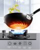 ASD, Cast Iron Can Not Rust, Uncoated Wok, Wear-Resistant And Scratch-Resistant, Universal For Induction Cooker With Coal And Gas, 32cm - Iron