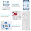 5 Gallons Hot and Cold Water Cooler Dispenser with Child Safety Lock - as show