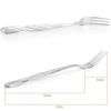 5 Pcs Stainless Steel Dessert Forks Fruit Forks Afternoon Tea Cupcake Forks - Default
