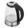ZOKOP American Standard HD-1858L 1.8L 110V 1100W Electric Kettle Stainless Steel High Quality Borosilicate Glass Blue Light - as pic