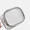 Square Electroplated Chip Basket Mini Fried Basket Fried Basket Customized Snack Food Basket - 1