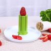Stainless Steel Blade Cucumber Manual Slitter Creative Multi-functional Fruit And Vegetable Divider - White - one size