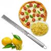 Stainless Lemon Cheese Vegetable Zester Grater Peeler Slicer Kitchen Tool Gadgets Fruit Chopper - Silver