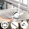 Dumpling maker stainless steel dumpling mold set, suitable for Ravioli making machine Pastry filling DIY handmade 8-piece kitchen set - default