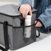 Lunch Bag for Women Work, Insulated Lunch Box Extra Large Lunch Tote Bag - Navy - M