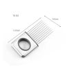 Stainless Steel Onion Holder Slicer Onion Needle for Slicing Tomato Lemon Meat Onion Holder Slicer Tools Cutter Meat Tenderizer Kitchen Gadget Tool -