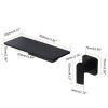 Wall-mounted washbasin faucet with handle - Default