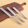 Cake Decorating Tools Stainless Steel Baking & Pastry Tools Portable Cream Spatula Cake Butter - Light Gray