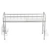 Stainless Steel Single Layer, Inner Length 90cm Kitchen Bowl Rack Shelf - Silver